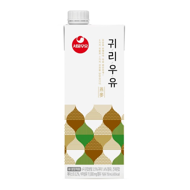 서울우유 귀리 우유 750ml