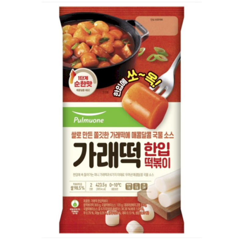 풀무원 가래떡 한입떡볶이 2인분 423g