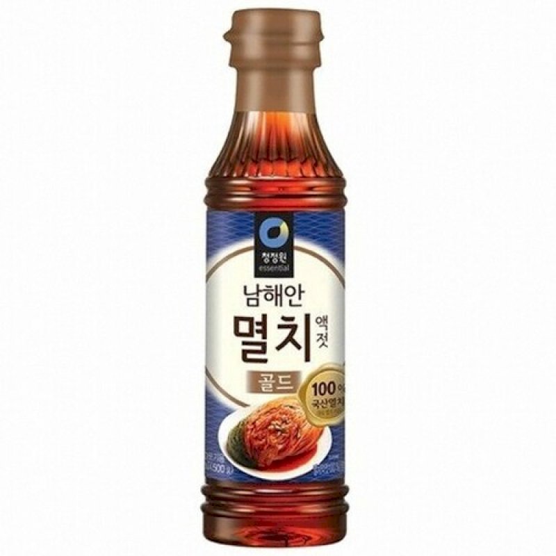 청정원 남해안 멸치액젓 골드 500g