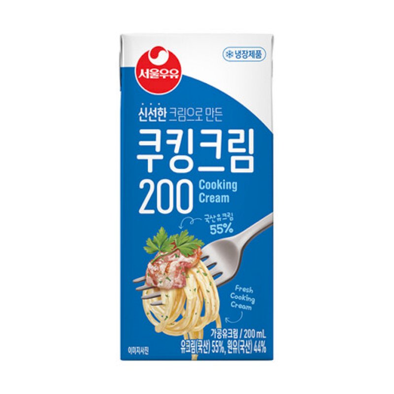 서울우유 쿠킹크림 200ml