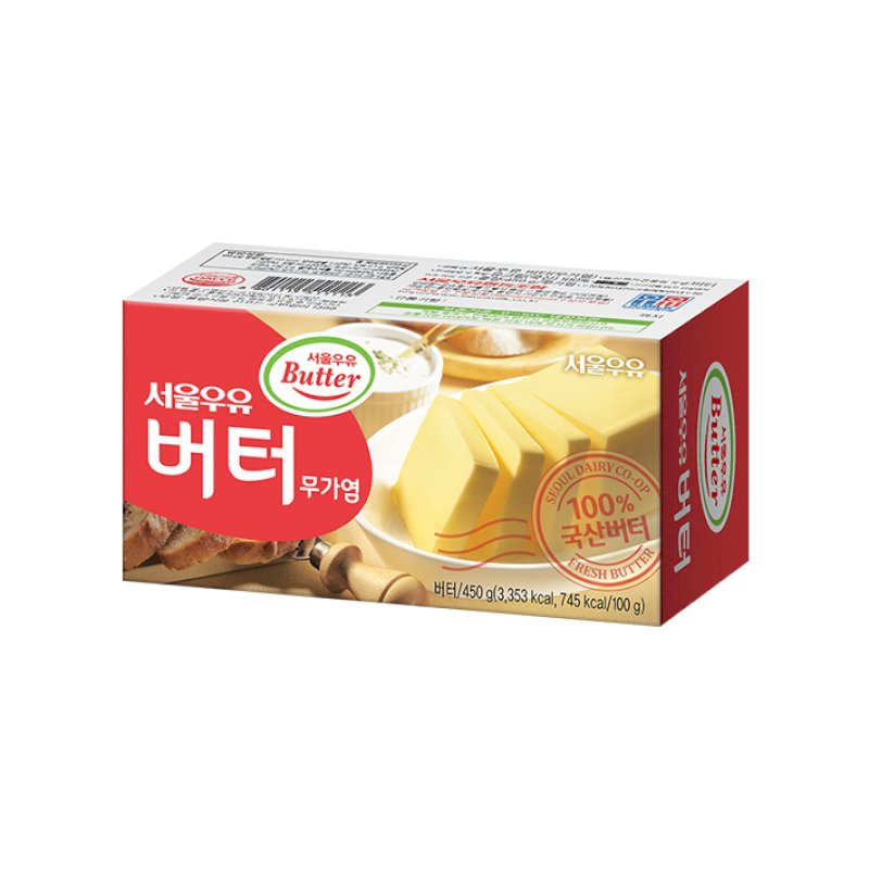 서울우유 버터 (무염) 450g