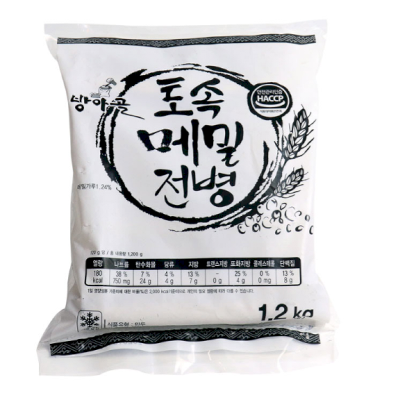 토속 메밀 전병 1.2KG(냉동)