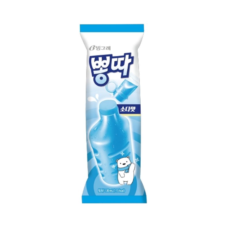 빙그레 뽕따 소다맛 130ml