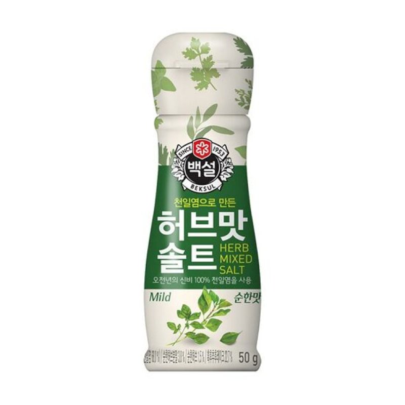 백설 천일염으로 만든 허브맛 솔트 50g