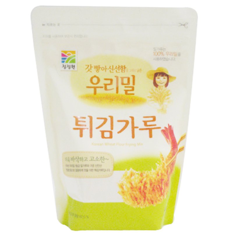 청정원 우리밀 튀김가루 450g
