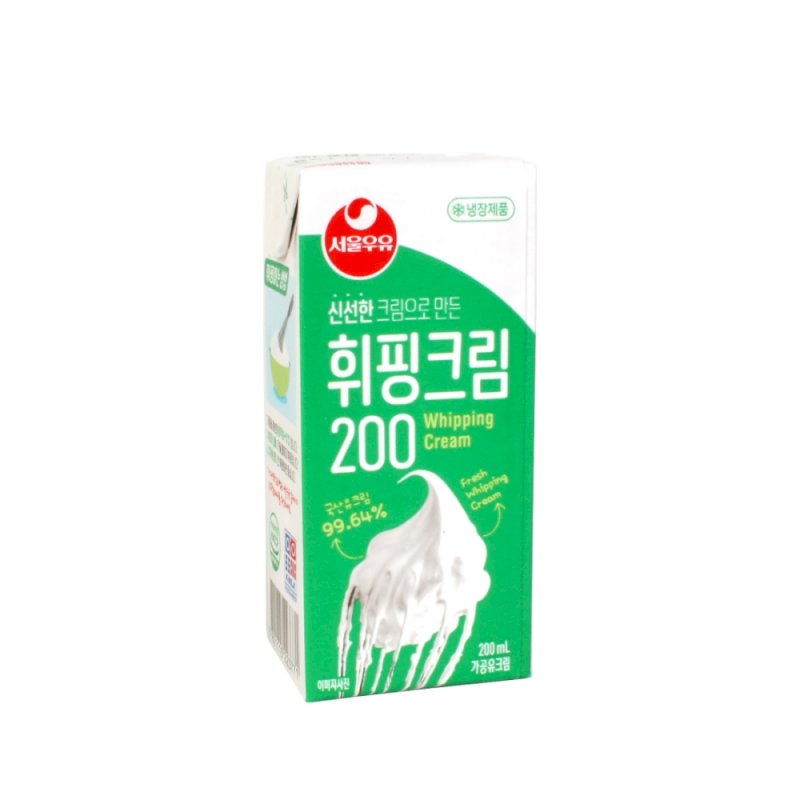 서울우유 휘핑크림 200ml